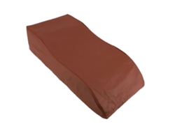 Almohada de elevación de piernas, cuña de cama, almohada para piernas elevadas, mejora la circulación, alivia la fatiga, recuperación posoperatoria, forma de S, marrón