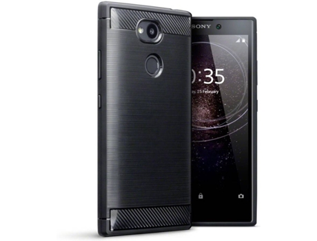 Carcasa Sony Xperia L2 Multi4you Gel TPU Carbono Negro