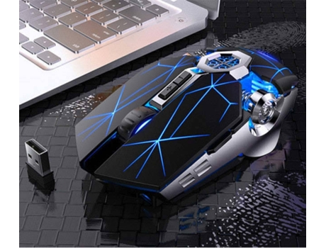 Ratón Gaming SLOWMOOSE A7 (Inalámbrico - Negro)