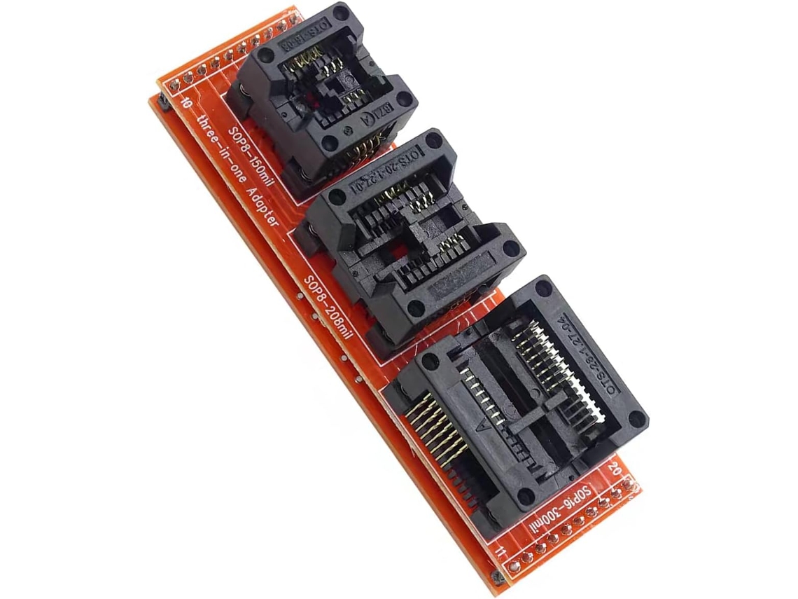 Adaptador De Asiento De Grabado De Alta Velocidad Sop16 A Dp8 Para Chips