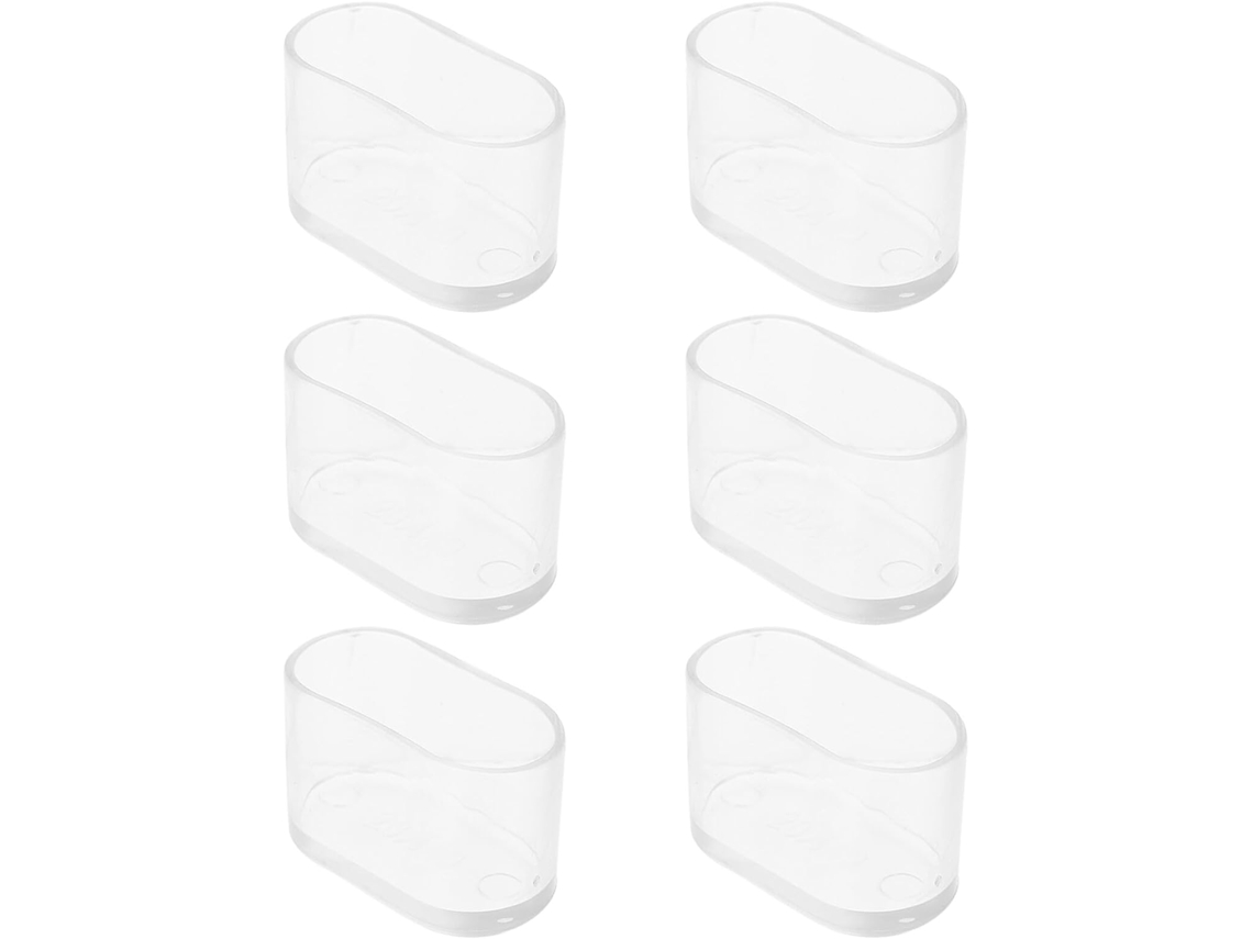 Patas Fundas Transparentes Muebles Antideslizantes