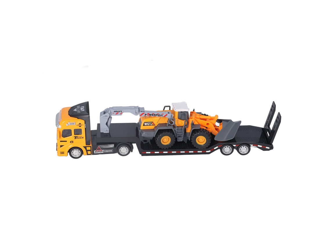 Mali brinquedo Veículo Construção Transporte Liga Portátil com Modelos Engenharia Estilo Dois
