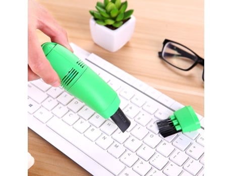 Mini Limpador de Teclado Portátil Escova de Aspiração de Pó para Laptop Usb Projetada[02]