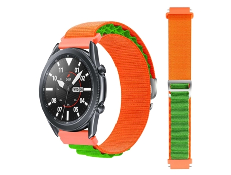 Correa Garmin Forerunner 735Xt Pulsera Loop Alpine Naranja y Verde