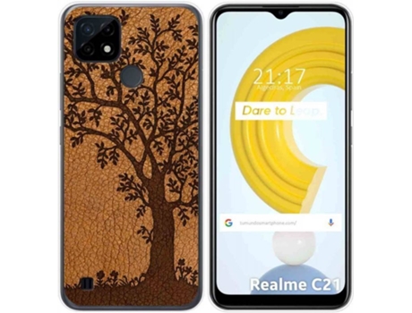 Carcasa Realme C21 TUMUNDOSMARTPHONE Cuero 03 Multicolor