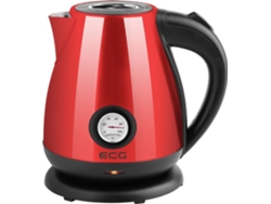 Hervidor Ecg Rk 1705 Metálico Rojo Acero Inoxidable 1,7 L 2200 W
