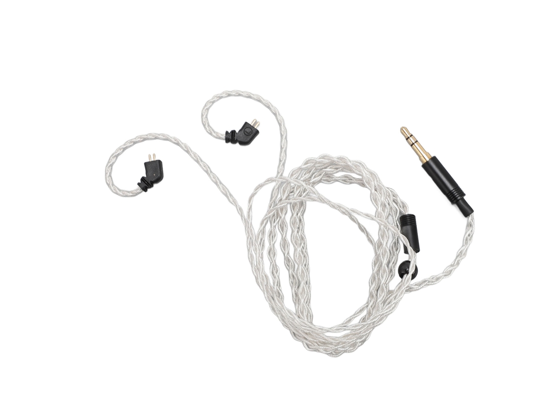Cable De Audio Para Auriculares De 3,5 Mm A 2 Pines Y 0,78 Mm, Compatible Con Tfz Qdc Kz As12 Zsx Zs10 Pro Cca, 1,2 M