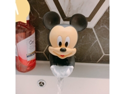 Adorable Grifo Con Forma De Lágrima De Dibujos Animados Para Niños Con Entrada De Agua Curva Segura.