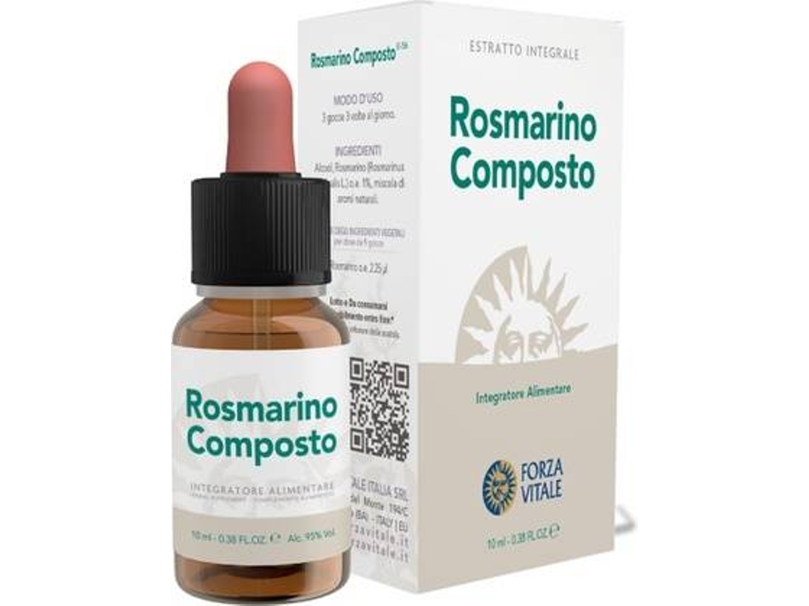 Aceite Essencial FORZA VITALE Composto De Alecrim (10 ml)