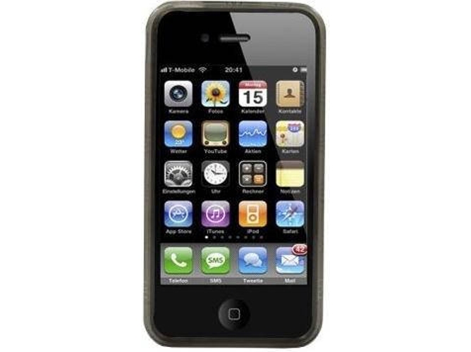 Funda iPhone 4 LOGOTRANS 102153 Negro