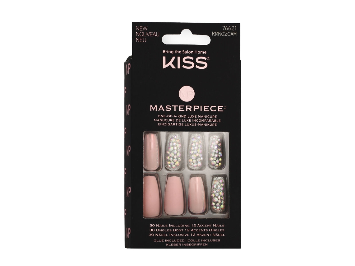 Uñas Postizas KISS MASTERPIECE (30 unidades)