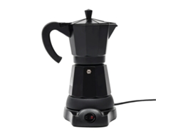 Cafetera eléctrica de 300 ml, diseño moderno, color negro OEM