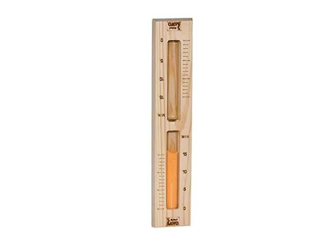 Reloj Arena 15 Min Madera Laminada Pared Sauna Zentime