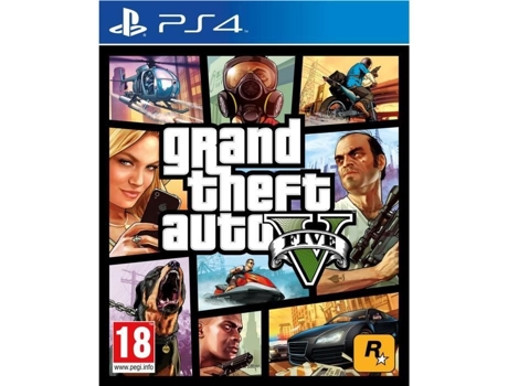 Juego GTA V PS4