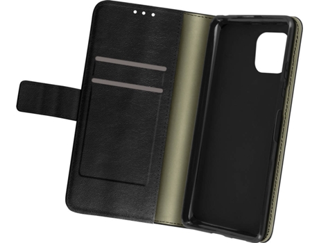 Carcasa Samsung Galaxy A22 5G AVIZAR FOLIO-LENNY-BK-A226F Función de Soporte Negro
