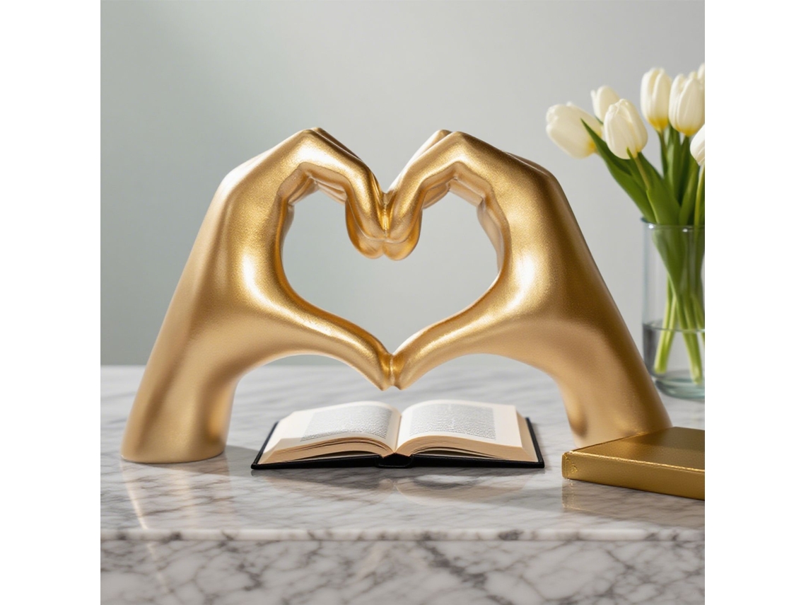 Decoraciones de resina de doble cara en forma de corazón para el hogar y manualidades con resina.