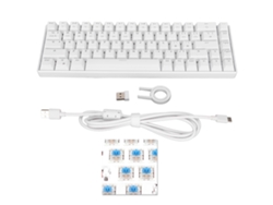 Teclado Mecánico Gaming Rgb De 68 Teclas