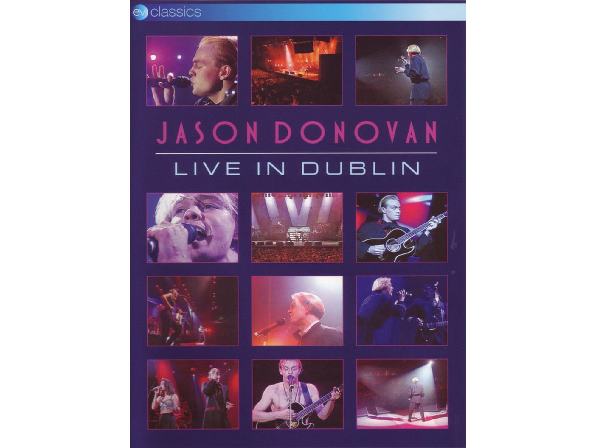 DVD Jason Donovan - Live In Dublin 1990