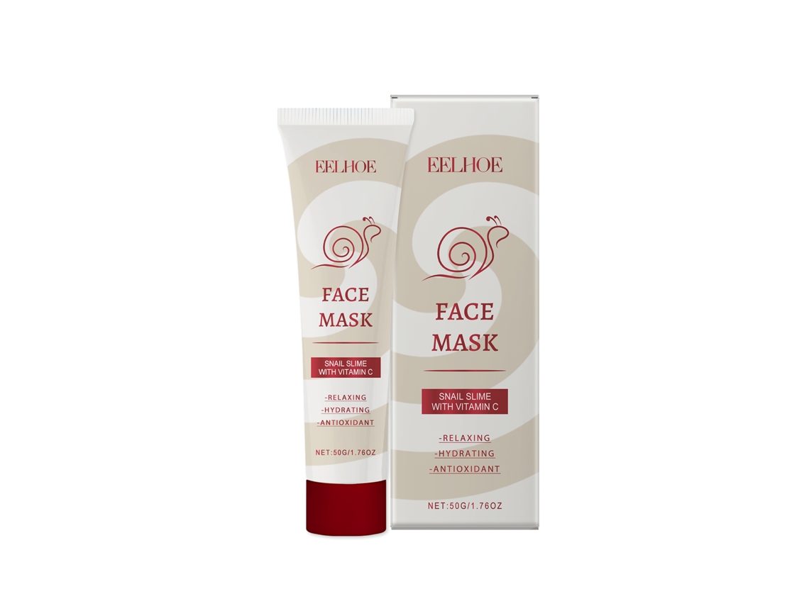 Mascarilla iluminadora con vitamina C y extracto de caracol