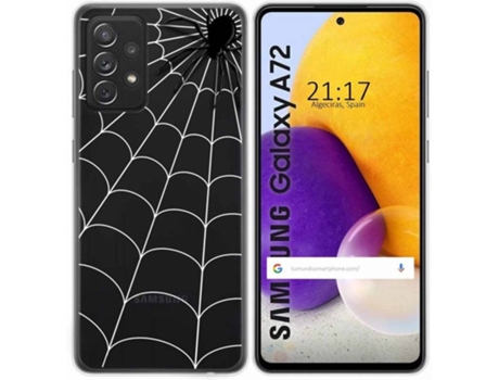 Carcasa Samsung Galaxy A72 TUMUNDOSMARTPHONE Araña Multicolor
