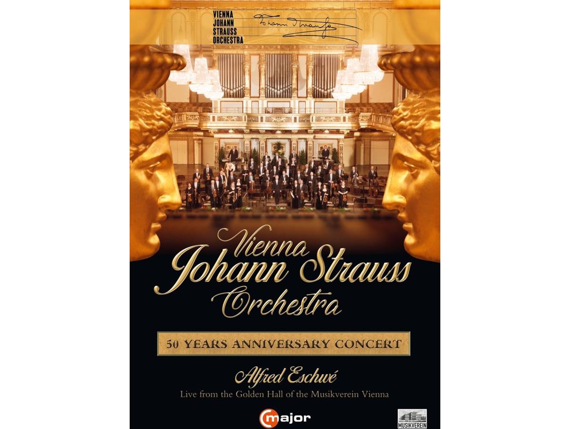 DVD-Video Album Eschwé,Alfred/Wiener Johann Strauss Orchester - 50 Years Anniversary Concert (1 CDs)