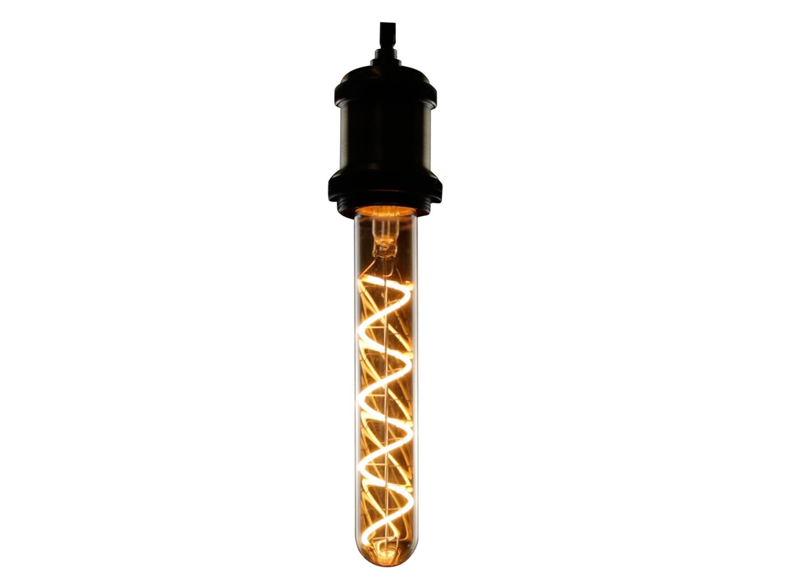 Zmh Bombilla Led Edison Tubular Vintage E27 4 W Blanco Cálido