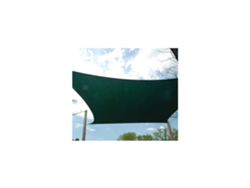 Toldo Vela Cuadrado Verde 150 Gr./m2 5 X 5 Metros