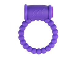 Anillo Para Pene Con Vibrador - Púrpura