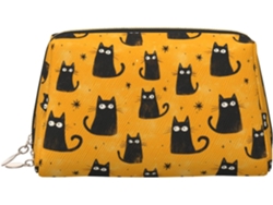 Neceser De Viaje Cuero Organizador Para Mujer Diseño Estampado Vacaciones