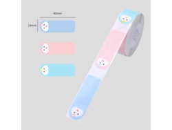Papel Para Etiquetas Térmicas Niimbot 14x40mm 160 Hojas Adhesivo Resistente Al Agua Para Impresoras D11/d110/d101 Hogar Tienda Supermercado