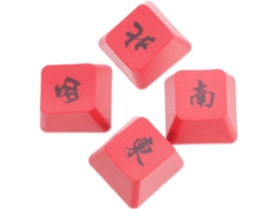 Juego de teclas de repuesto OEM para teclado mecánico, teclas PBT personalizadas con patrón chino, estilo moderno Gokoco