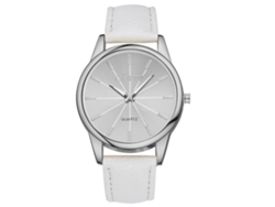 Relógio De Pulso Feminino Casual Com Volante De Quartzo E Pulseira De Pu Para Estudantes (preto)