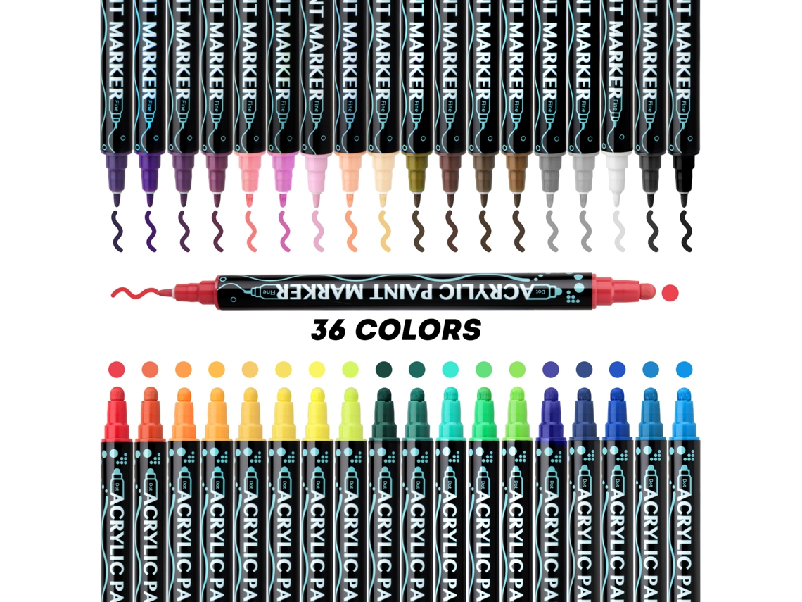 Juego De Rotuladores (36 Colores) Cuich
