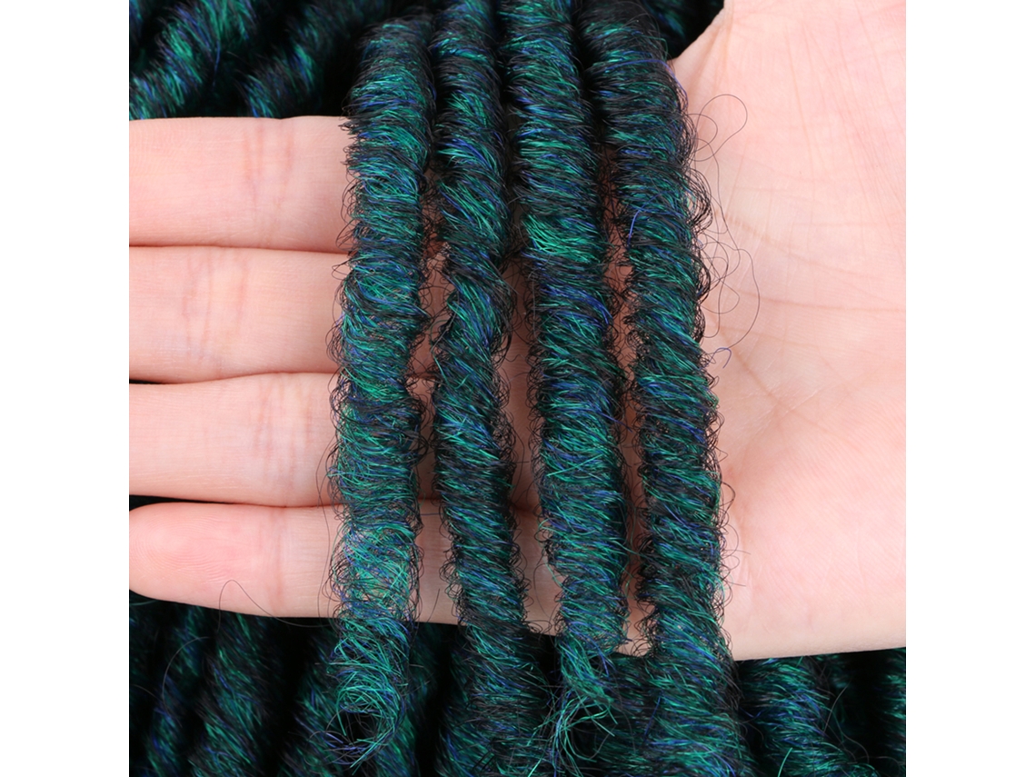 2026-pelucas De Dreadlocks Sintéticos Cortas Para Homens E Mulheres