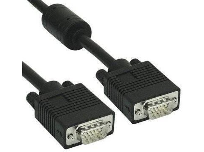 Cable de Vídeo INLINE (VGA - 30 cm - Negro)
