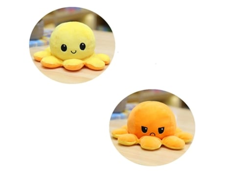 Muñeca de Peluche de Niño de Doble Cara W
