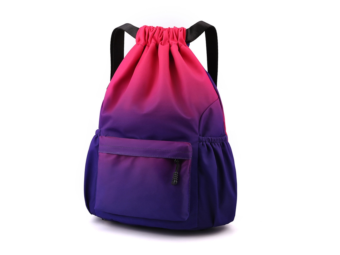 Mochila de gimnasio impermeable con cordón Truyuety