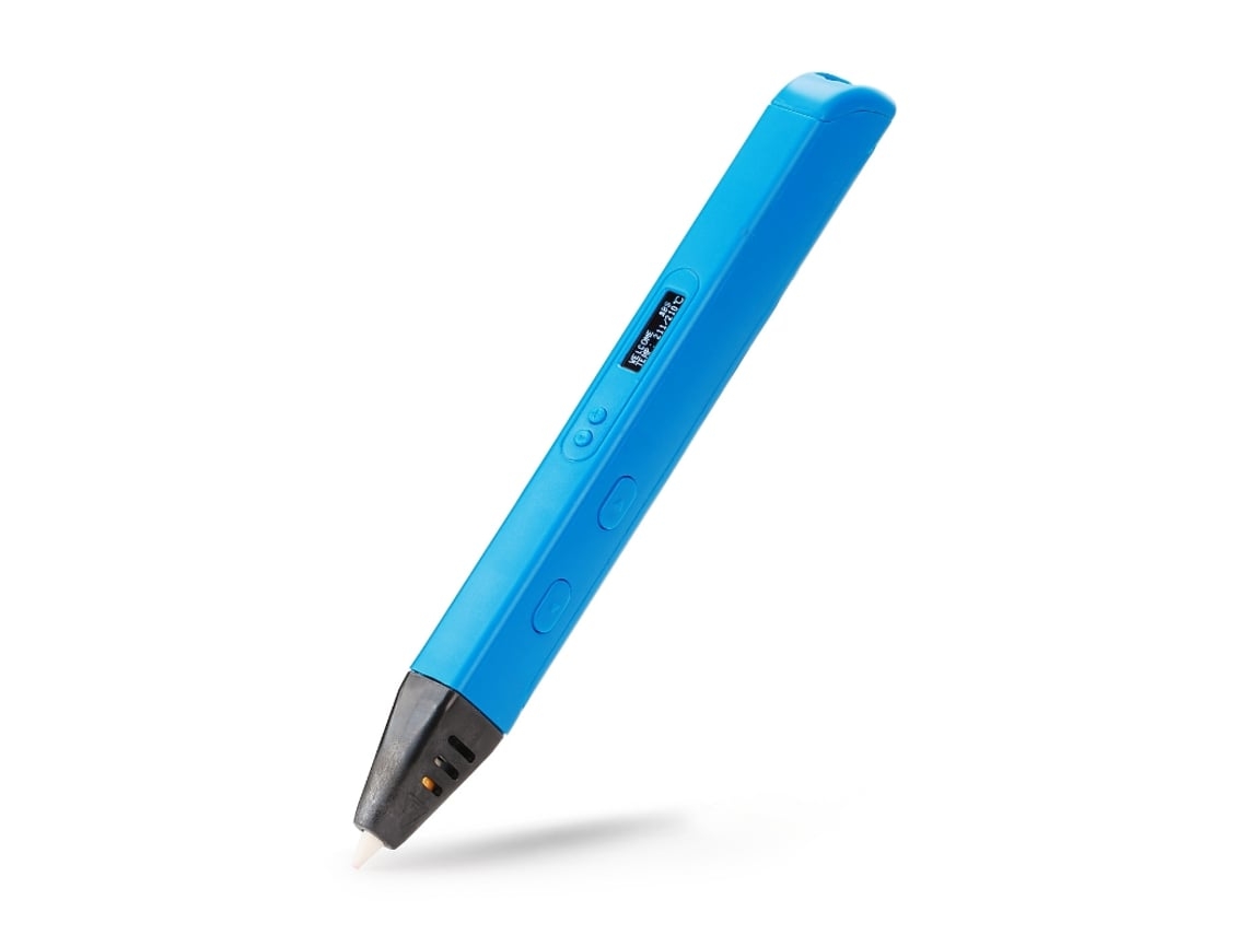 Super 3D Pen Dyb230218 Bolígrafo de impresión 3D compatible con Abs y Pla 1 75 mm Azul