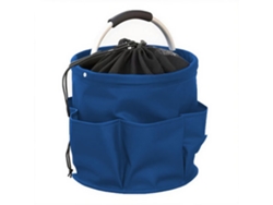 Cesta De Almacenamiento Plegable Y Portátil Para Camping, Picnics Y Organización De Herramientas (estilo Cordón / Azul) Czhhmart
