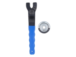 Kit De Llave De Pulido Angular M10 Con Tuerca De Brida Autoblocante, 40 Nm, Acero Inoxidable Ni Cr