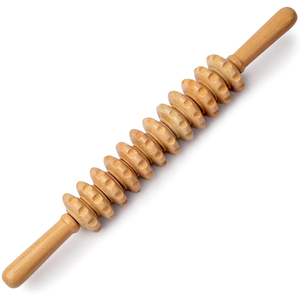 Herramienta De Masaje De Madera De 1 Pieza