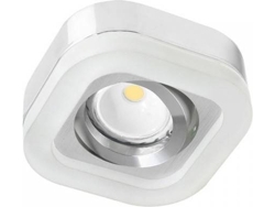 Lámpara de Techo CRISTALRECORD Fusion (Blanco - GU10 y GX 5.3 - 2.4W - Acero - Aluminio - Metacrilato)