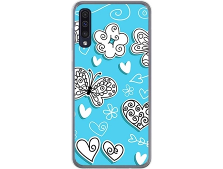 Carcasa Samsung Galaxy A50 / A50s TUMUNDOSMARTPHONE Mariposas Multicolor