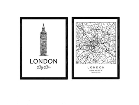 Pack de Poster NACNIC Londres (A3)