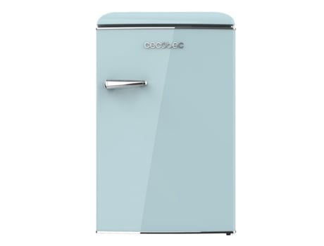 Mini Nevera Retro de 110 L Bolero CoolMarket TT Origin 110 Blue E Mini Frigorífico Clase E ICEBOX LED Interior Tirador Cromado Bandejas cristal Abr...