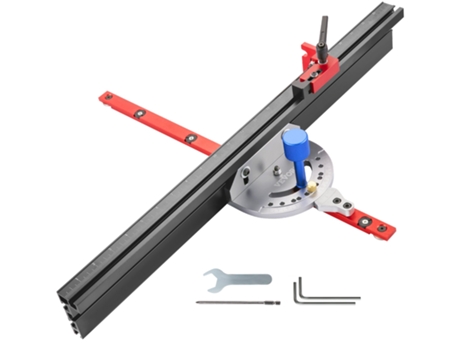 Aleación de aluminio del indicador de inglete de la sierra de mesa de 450 mm VEVOR