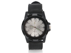 Reloj De Cuarzo Para Hombre Naviforce Con Correa De Pu, Resistente Al Agua Y Con Calendario (negro)