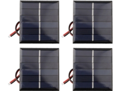 Kit De Carregador Para Painel Solar De 0,55 W E 3 V De Alta Eficiência Com Pequenas Células.