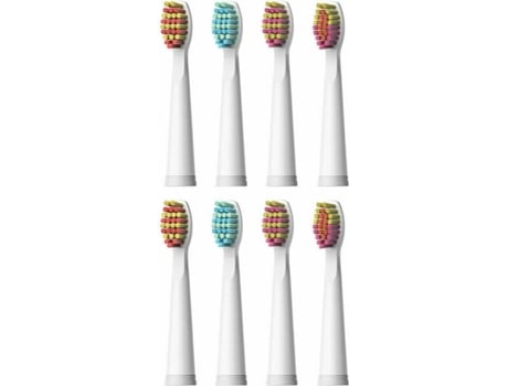 Recargas para Cepillo de Dientes Eléctrico FAIRYWILL para FW-507, 508, 917 y 515 (8 Unidades)