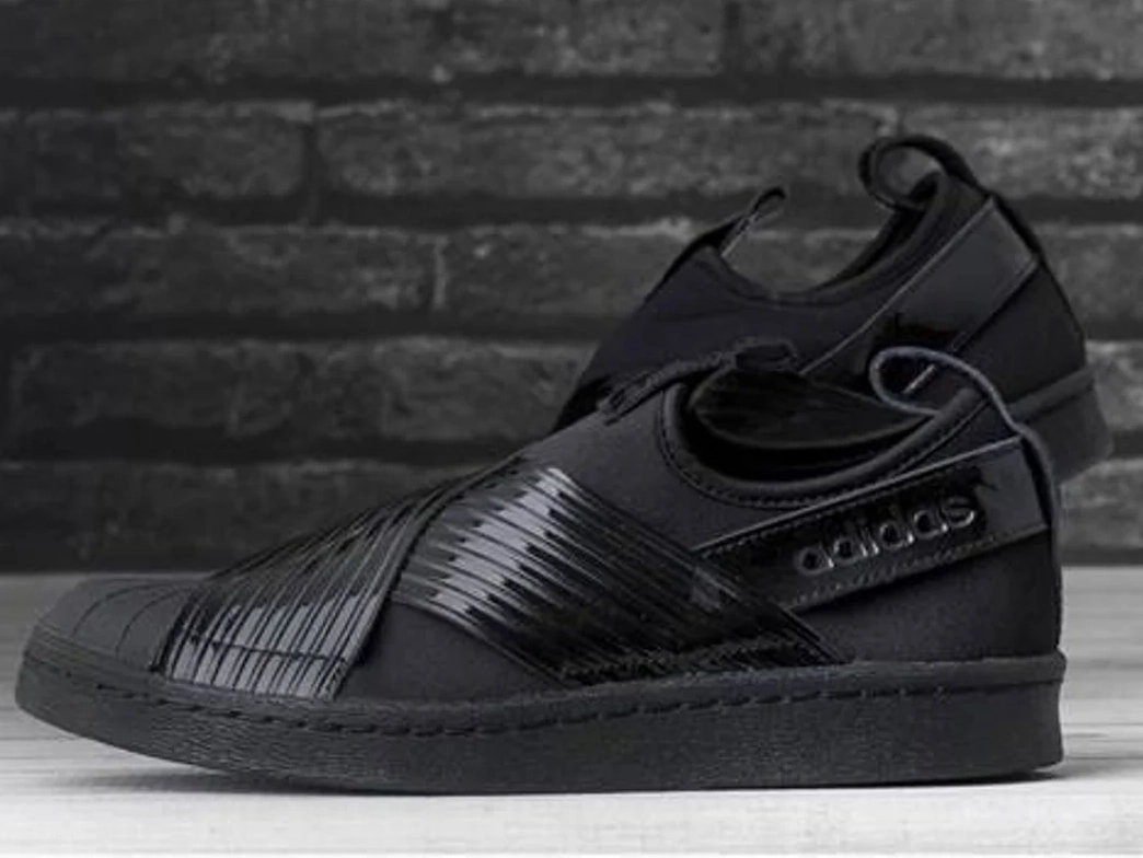 Zapatillas ADIDAS Superstar Slip ON (36.6 - Negro)